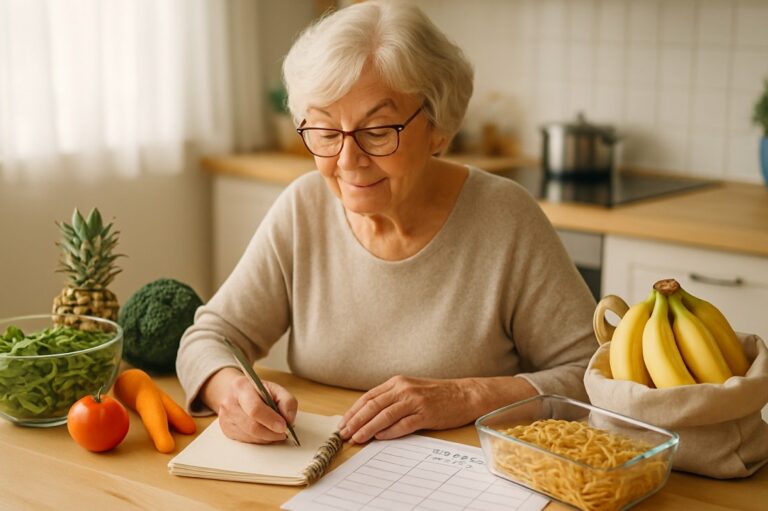 Meal planning tips for seniors living alone