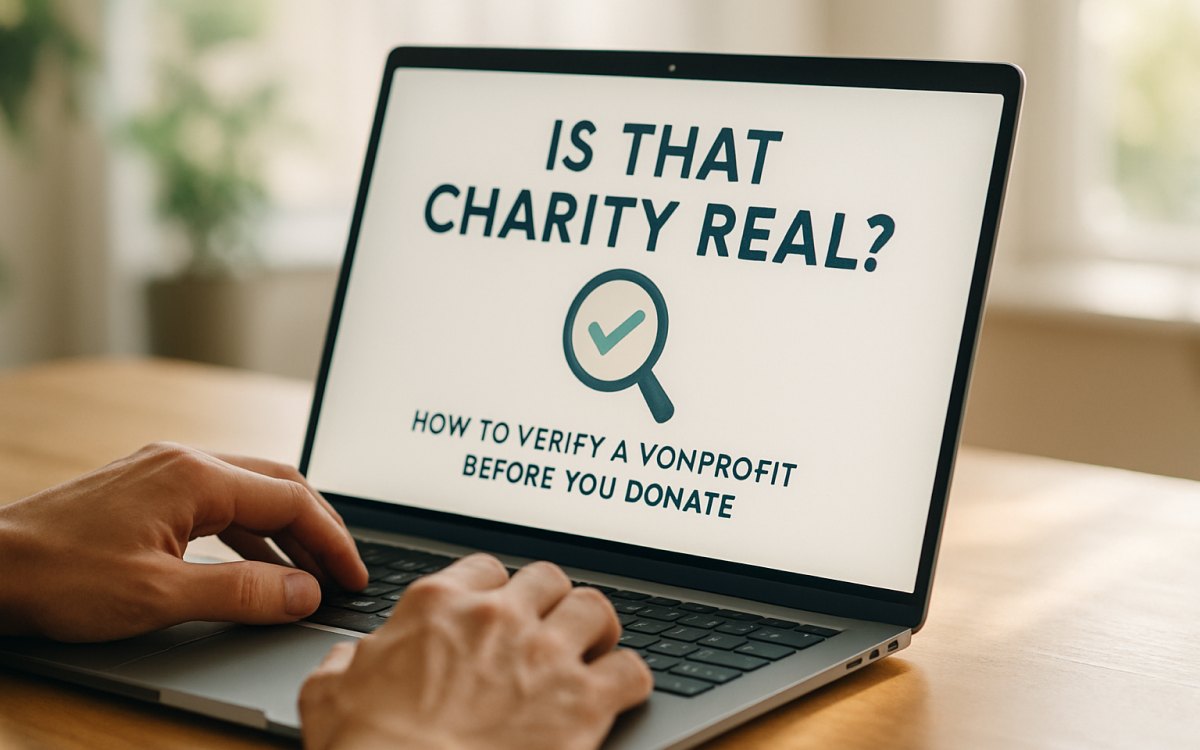 Is That Charity Real? How to Verify a Nonprofit Before You Donate